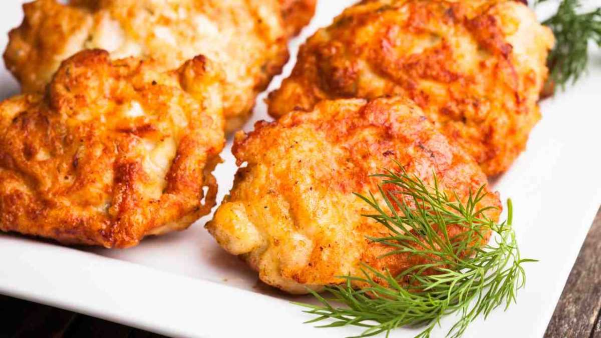 Mini chicken cutlets you don't need eggs, here's how to stay light at dinner!