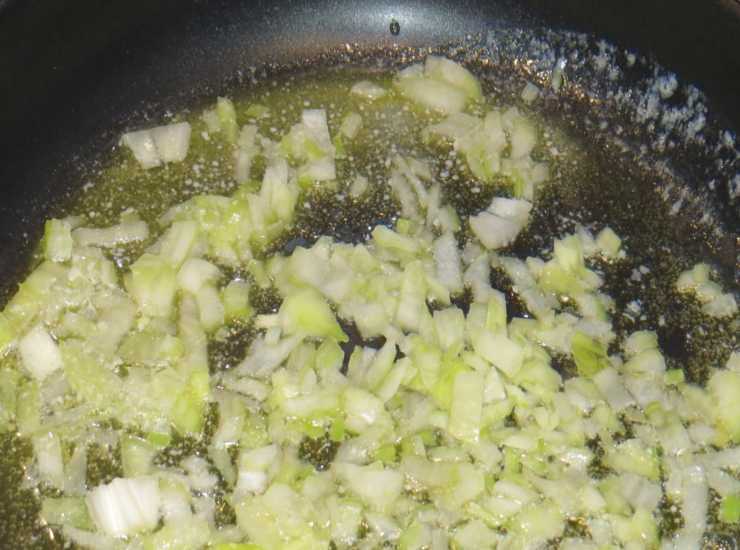 onion in the pan