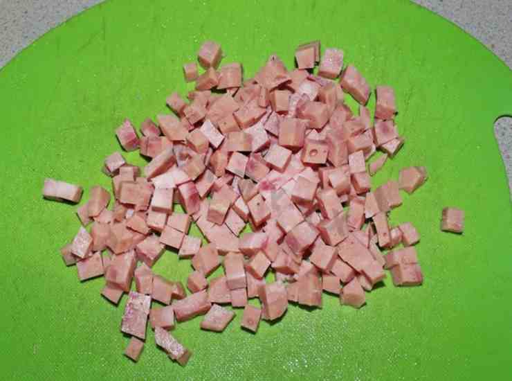 diced cooked ham