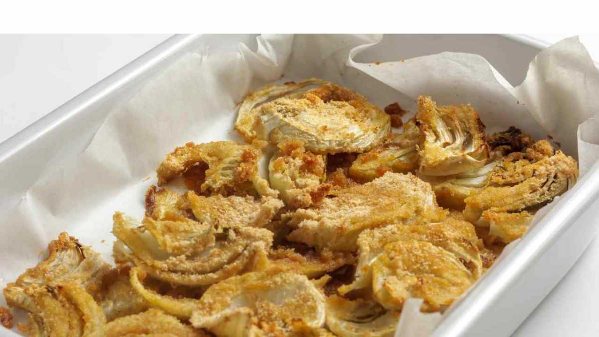 Baked fennel ready in one minute, ideal if you're on a diet - RicettaSprint.it