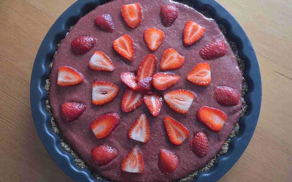 Strawberry and chocolate moist cake 02052023 recipessprint