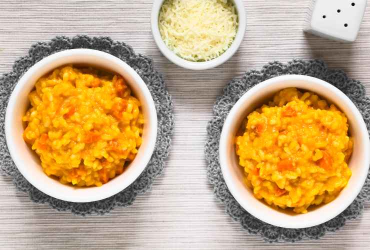 With two carrots I'll make you a pure risotto, I myself had never eaten one so good before - RicettaSprint