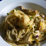 With two artichokes I made a restaurant first course, my ..